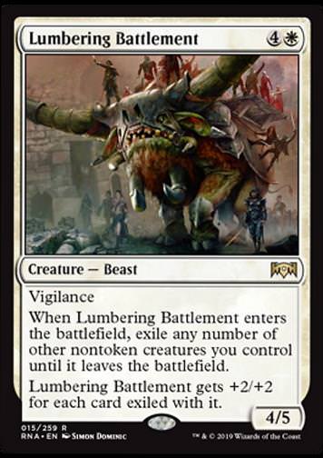 Lumbering Battlement (Stampfender Wehrgang)